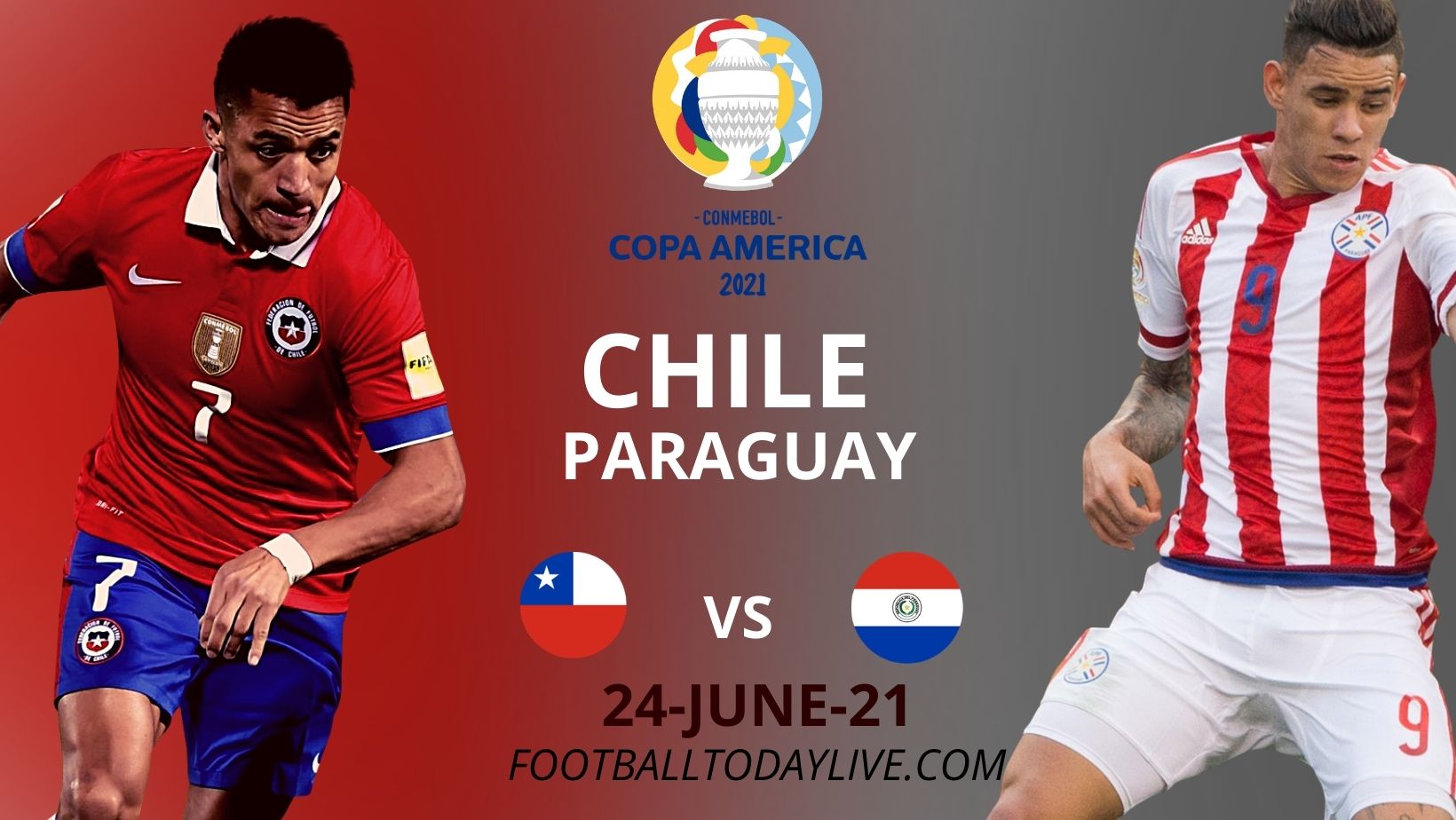 Chile vs Paraguay Live Stream 2021 | Copa America